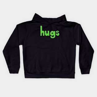 This is the word HUGS Kids Hoodie